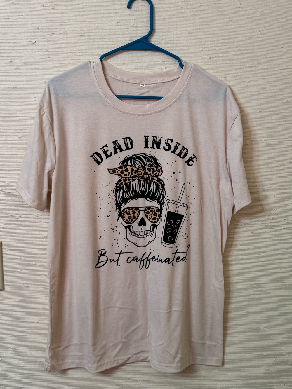 Dead Inside But Caffeinated Graphic Tee